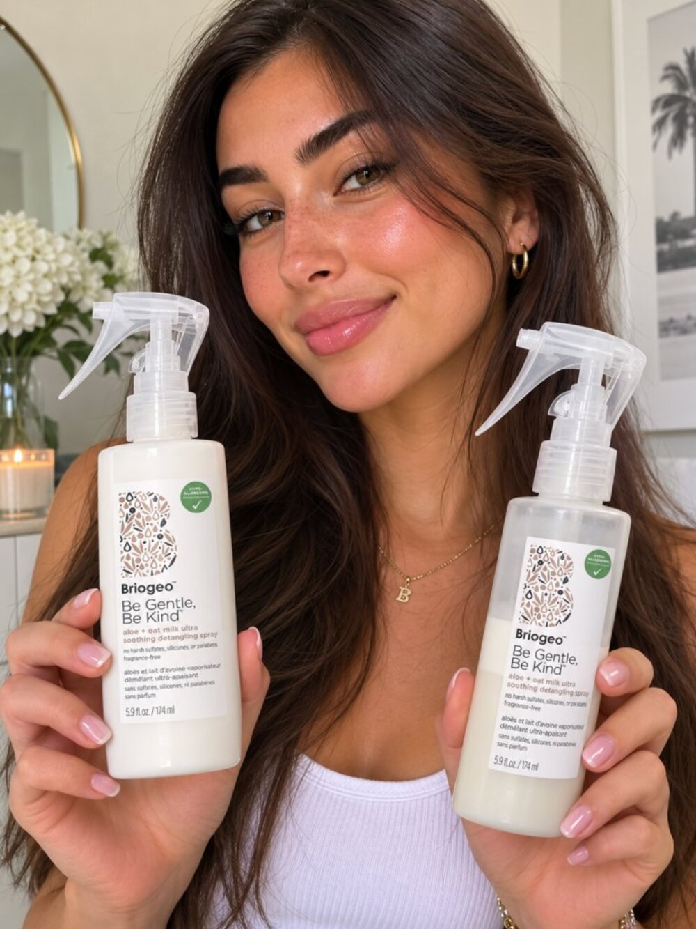⭐️$15 BUNDLE - BRIOGEO ALOE + OAT MILK SOOTHING DETANGLING CONDITIONER SPRAY